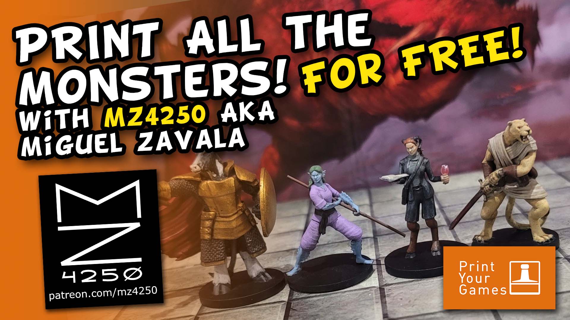 Print all the Monsters! For Free! With MZ4250