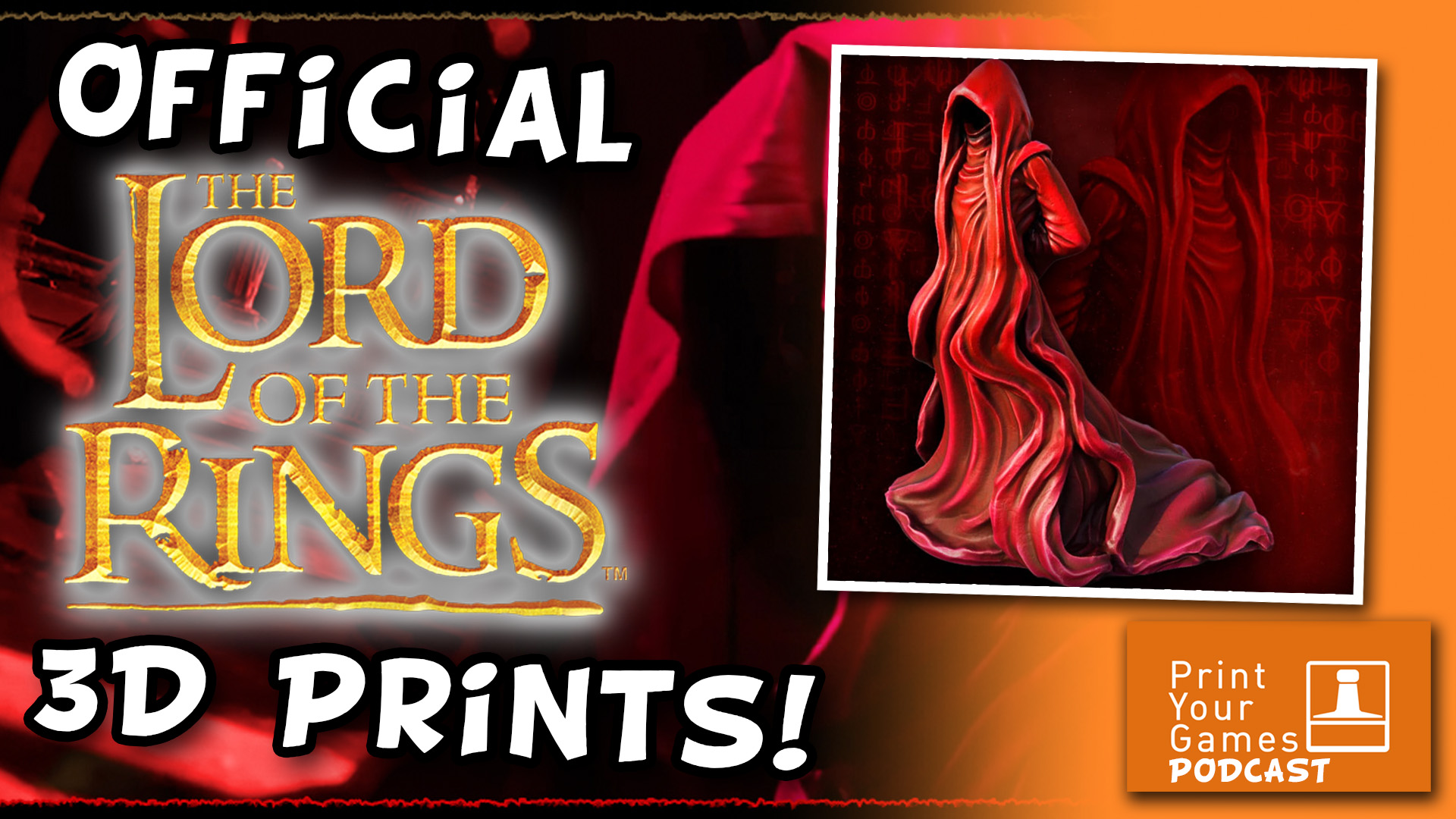 Official Lord of the Rings 3D Prints!