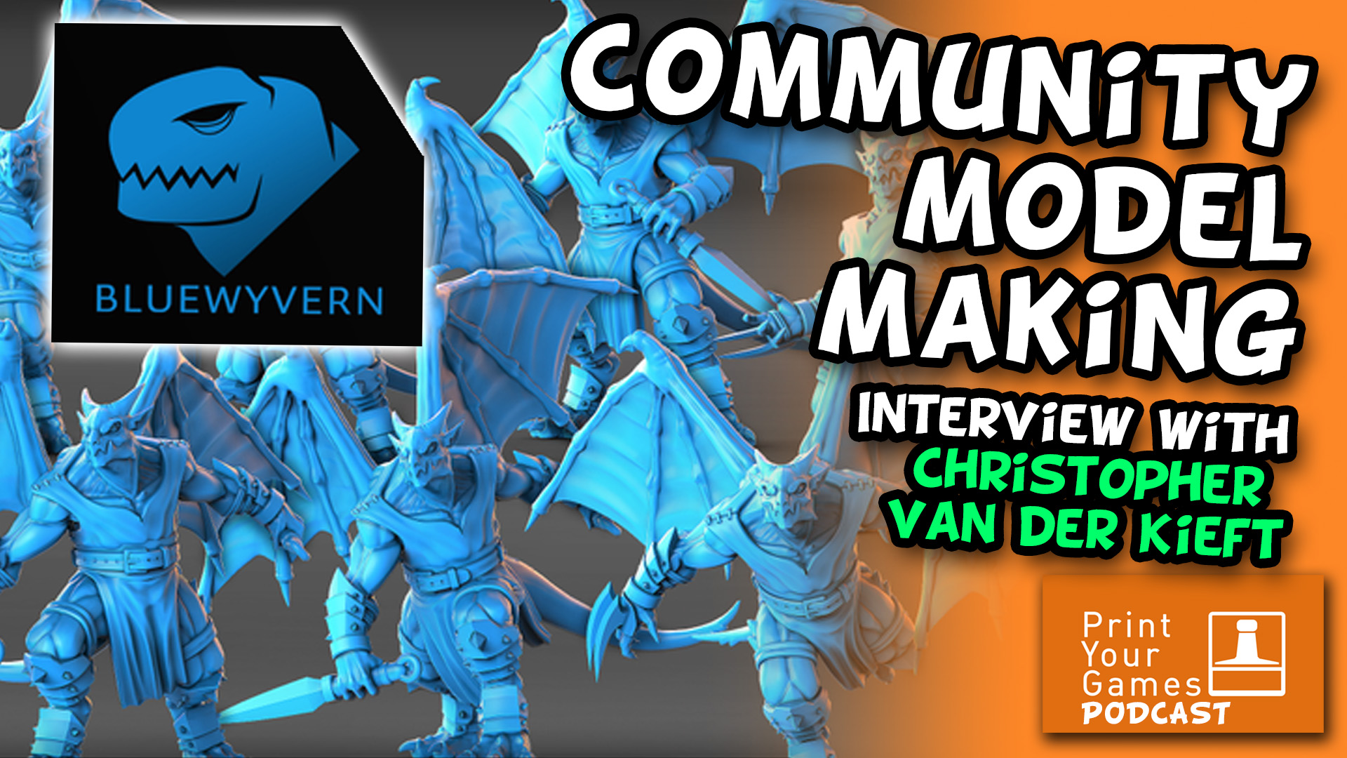 Community Model Making with BlueWyvern