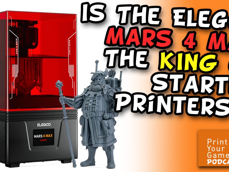 Is the Elegoo Mars 4 Max the King of Starter Printers?!