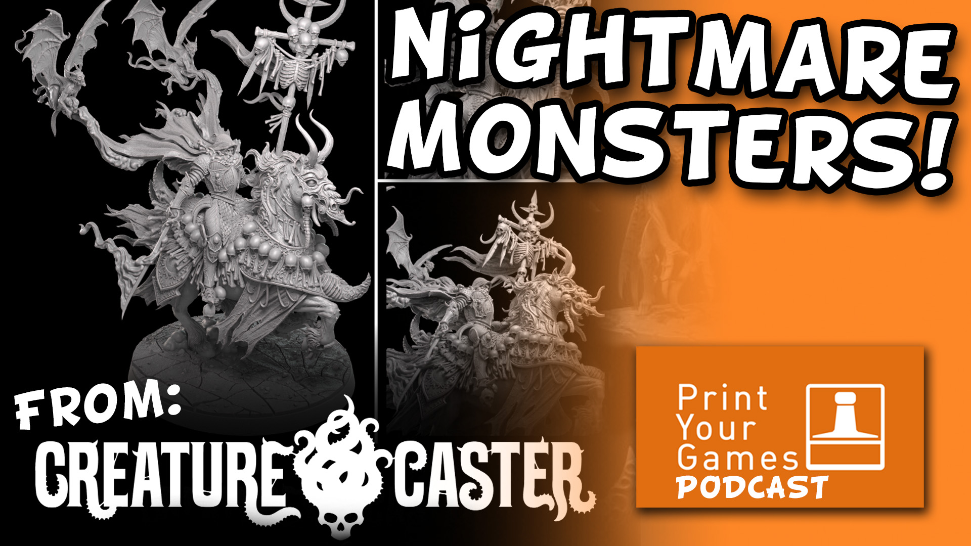 Nightmare Monsters from Creature Caster